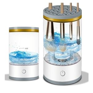 Electric Makeup Brush Cleaner Portable And Automatic NIB